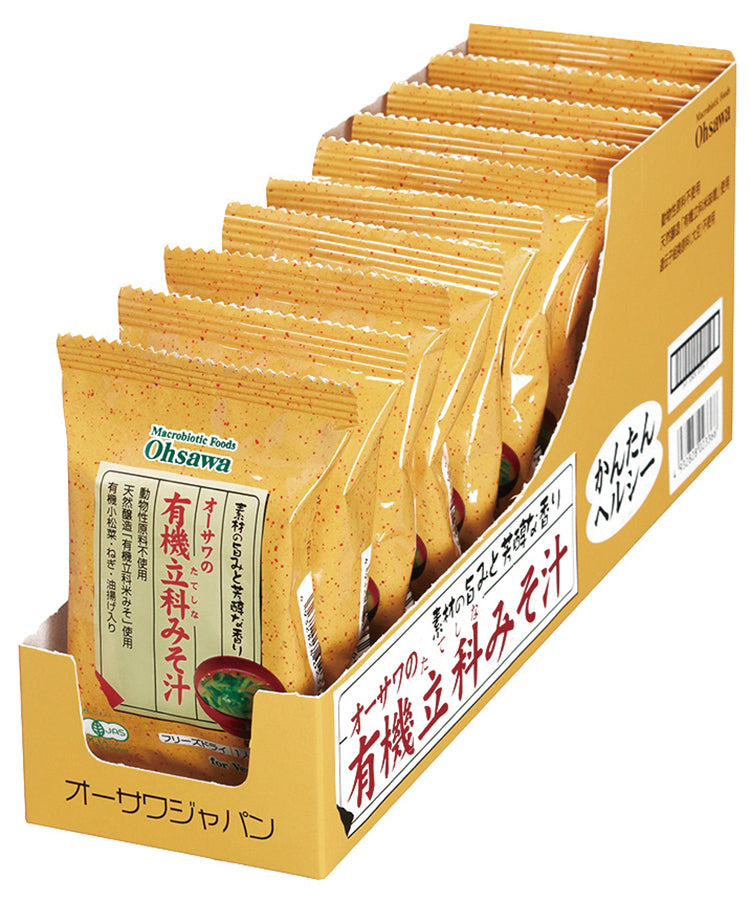 オーサワの有機立科みそ汁
