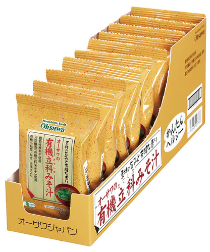 オーサワの有機立科みそ汁